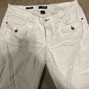 White Flare Jeans